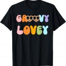 Retro Groovy Lovey Grandma Hippie Family Matching Mother Day T-Shirt