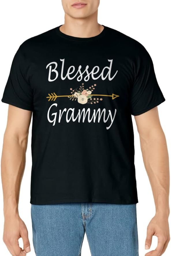 Blessed Grammy Shirt Mothers Day Gifts Tee T-Shirt
