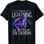 Lightning Thunder Dragon Shirt Dragon Lover Men Women Kid T-Shirt