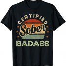 Sober I Sobriety Wine AA Anonymous Drinking Party T-Shirt