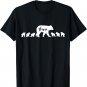 Mama Bear with 6 Six Cubs Mom Mother Fun Gift T-Shirt