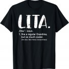 Lita Shirts for Women Mothers Day idea Cute Grandma Lita T-Shirt