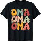 Oma Grandma Groovy Oma Grandmother T-Shirt