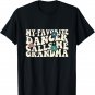 Groovy My Favorite Dancer Calls Me Grandma Dance Womens T-Shirt