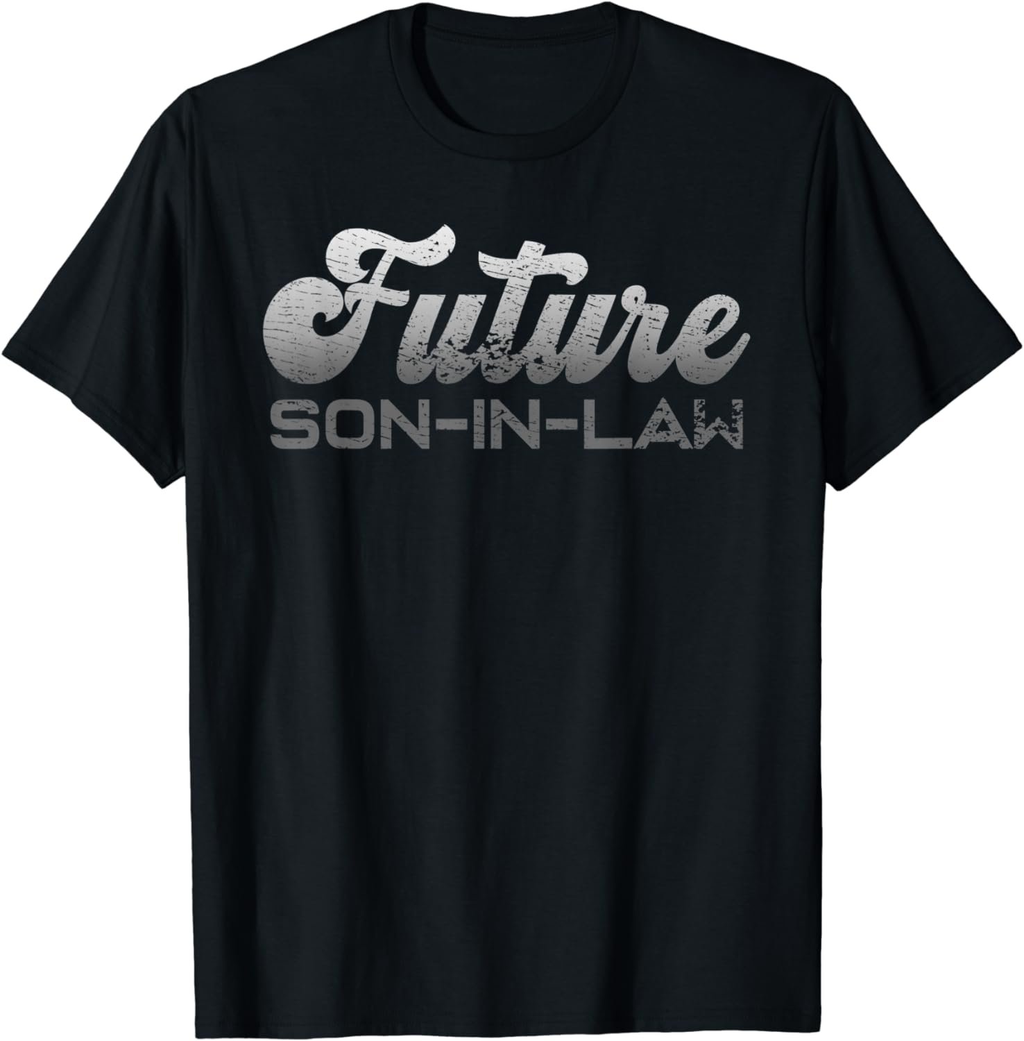 Future Son-In-Law Gift Wedding Engagement Vintage Retro T-Shirt
