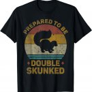 Prepared To Be Double Skunked Vintage Cribbage Board Game T-Shirt