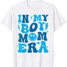 Funny In My Boy Mom Era Groovy Mom Of Boys Mother's Day T-Shirt