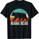 Mothers Day Mama Bear TShirt Mom Bear Shirt Women Mama Bear T-Shirt
