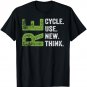 RECYCLE REUSE RENEW RETHINK Earth Day Environmental Activism T-Shirt