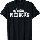 Michigan Camping Shirt Michigander Camp 5th Wheel Vacation T-Shirt