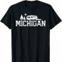 Michigan Camping Shirt Michigander Camp 5th Wheel Vacation T-Shirt