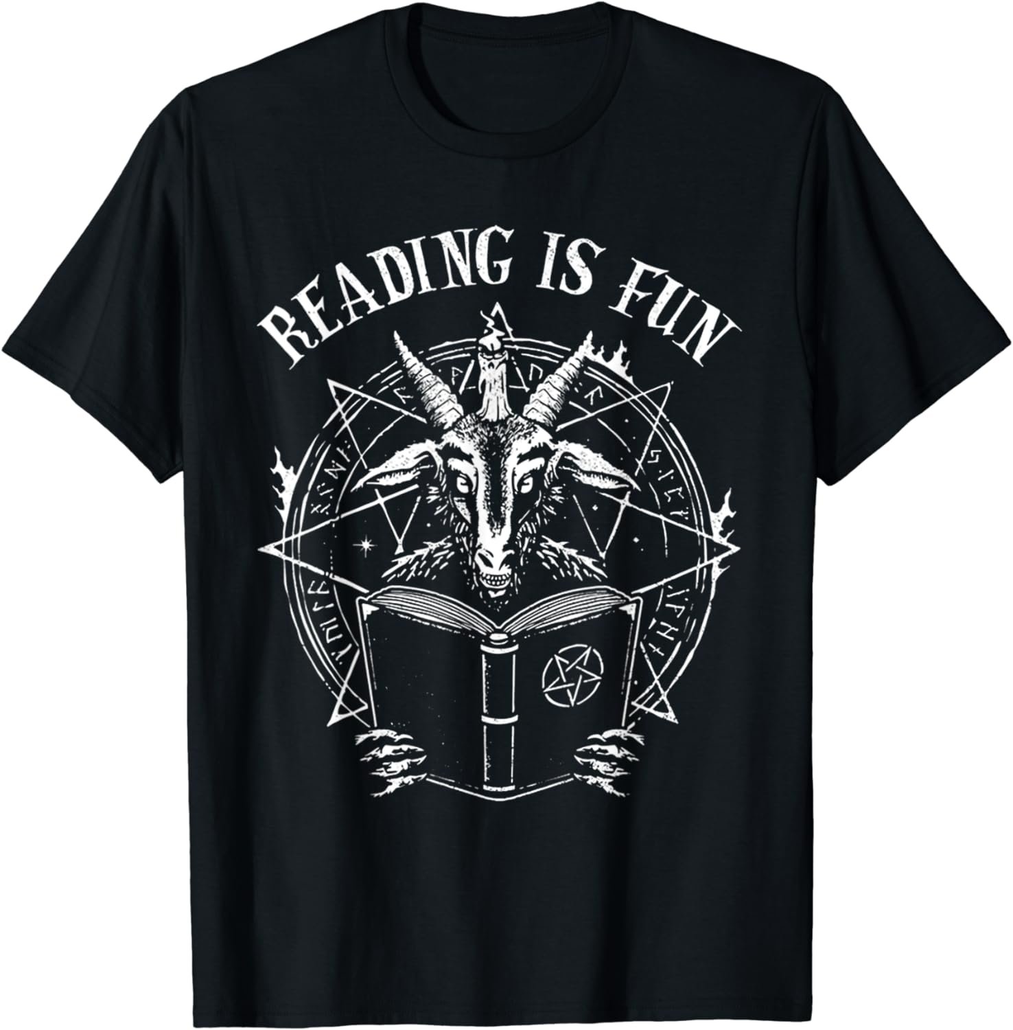 Reading Is Fun nny Goat T-Shirt