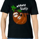 Cute Sloth Mom Mothers Day Gift Sloth T-Shirt
