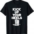 Boots Line Dance Dancing Dancer Country Music Gift T-Shirt