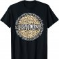GRAMMY Cheetah Leopard Print Circle Love Patience Black T-Shirt