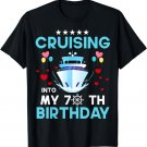 Cruising Into My 70 Year Old Cruise Birthday 70th B-Day T-Shirt