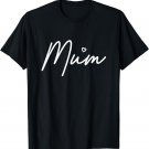 Women's Mum Cute Mother's Day Gift In British Mom T-Shirt