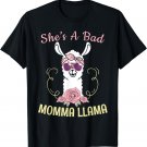 She's a bad Momma Llama T-Shirt