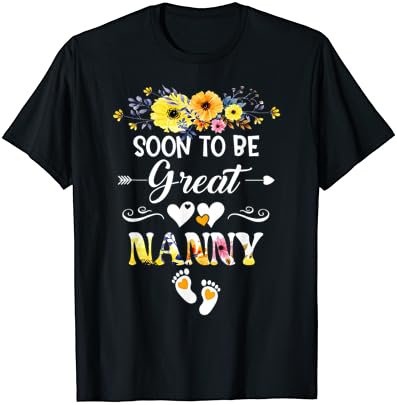 Nana 2024 Loading New Baby Soon to be Great Nanny T-Shirt