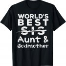 Worlds Best Sis Aunt Godmother Shirt Mothers Day T-Shirt