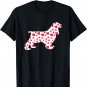 Valentines Day Cocker Spaniel Hearts Puppy Dog Lover T-Shirt