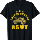United States Army Battle Tank Battlefield Tanks Military T-Shirt