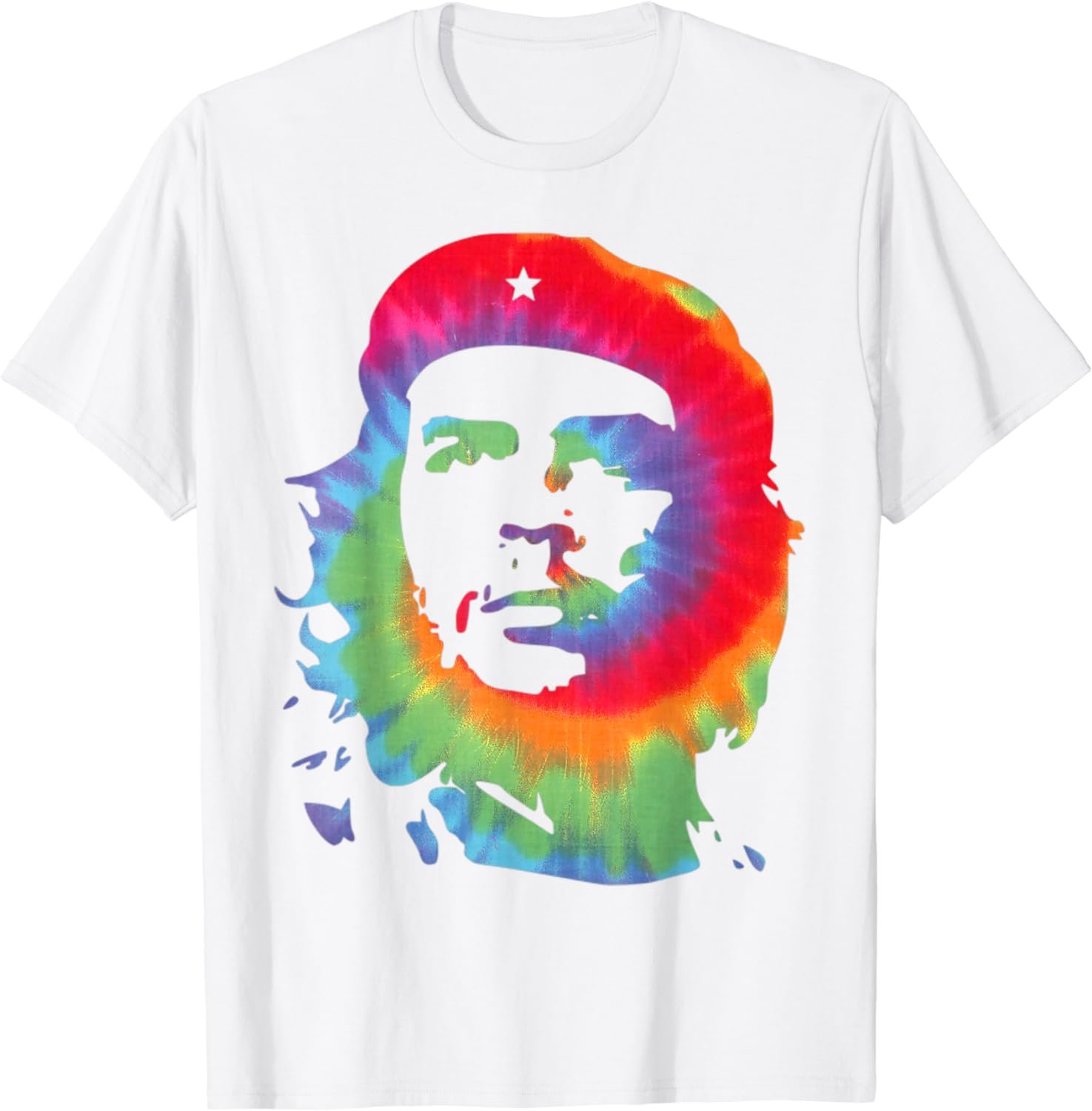 CHE GUEVARA Revolution Cuba Tie Dye Rainbow T-Shirt