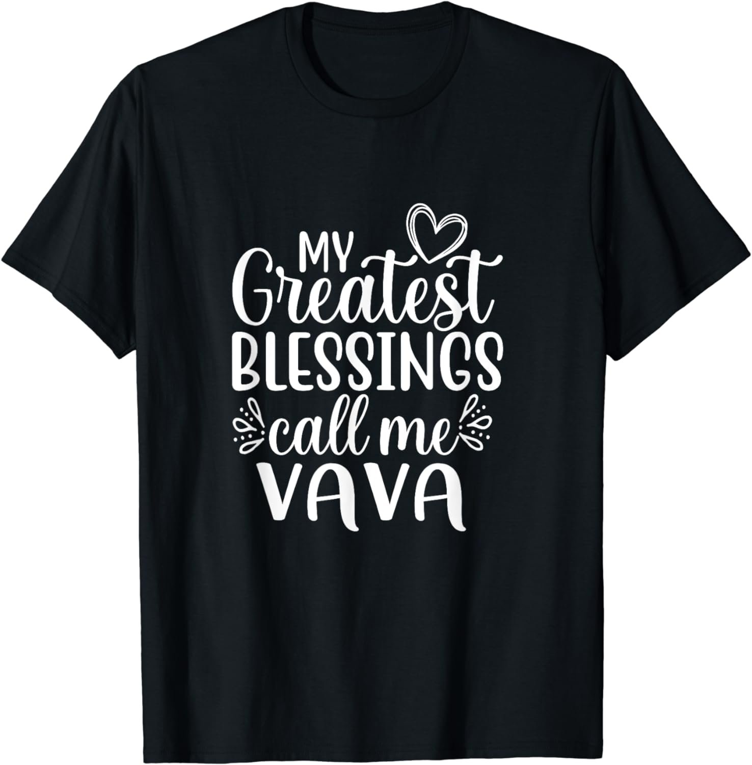 My Greatest Blessings Call Me Vava Portuguese Grandma T-Shirt