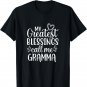 My Greatest Blessings Call Me Gramma Grandmother Grandma T-Shirt