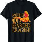 Woman Mother of Bearded Dragons Women Reptile Mom Gift T-Shirt