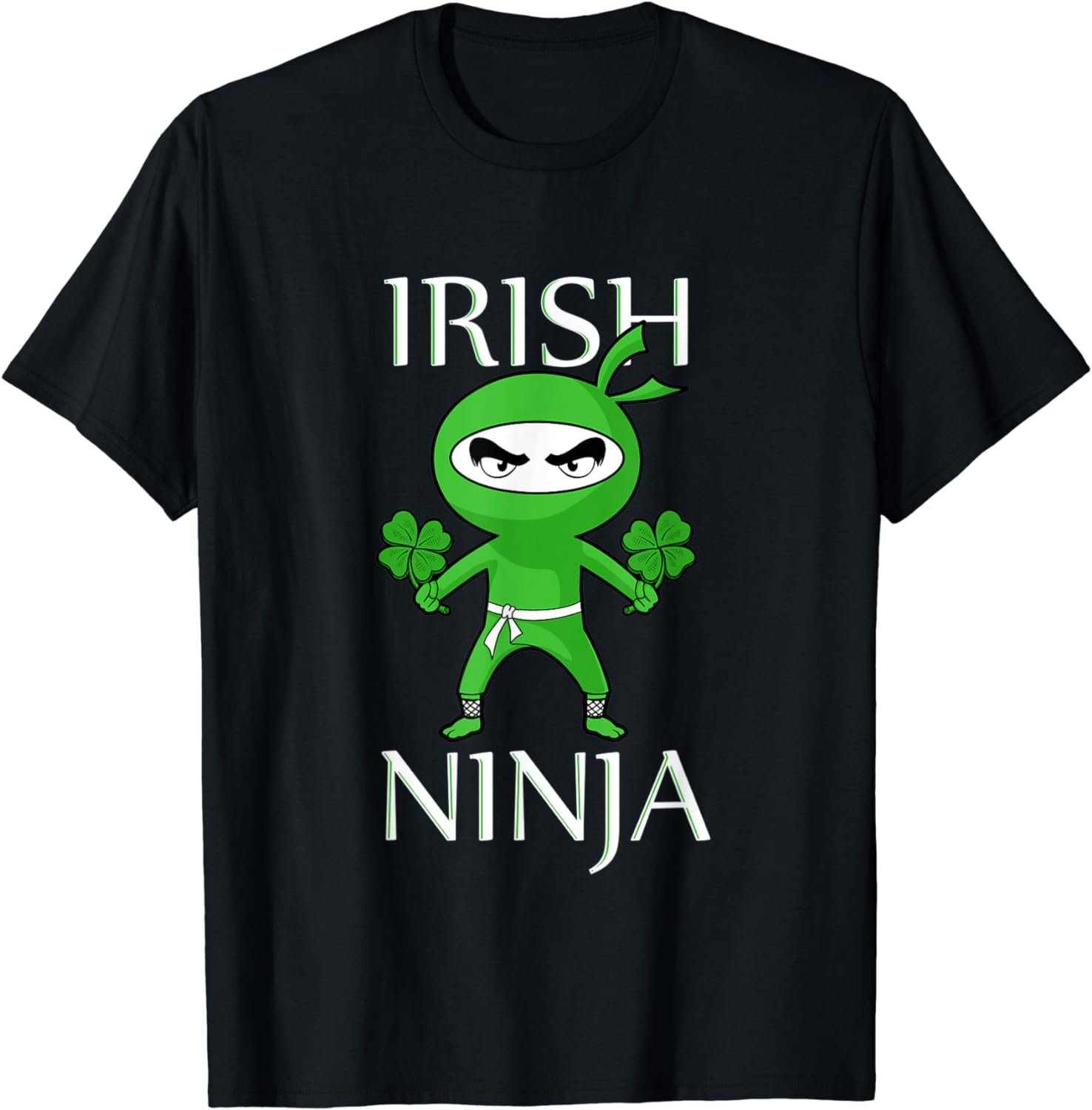 Irish Ninja Happy St Patrick's Day Shirt