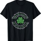 May The Road T Shirt Irish Blessing Shamrock Ireland T-shirt
