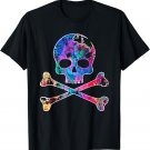 Death Skull and Crossbones Jolly Roger Military T-Shirt