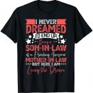 Funny Son in Law Birthday Gift Ideas Awesome Mother in Law T-Shirt