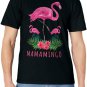 Cute Mothers Day Gift Funny Mom Flamingo With Kids Mamamingo T-Shirt