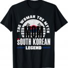 South Korea South Korean South Korea Flag Mothers Day T-Shirt