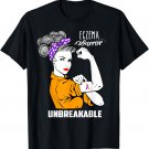 Eczema Awareness T-Shirt Warrior Unbreakable Gift Shirt