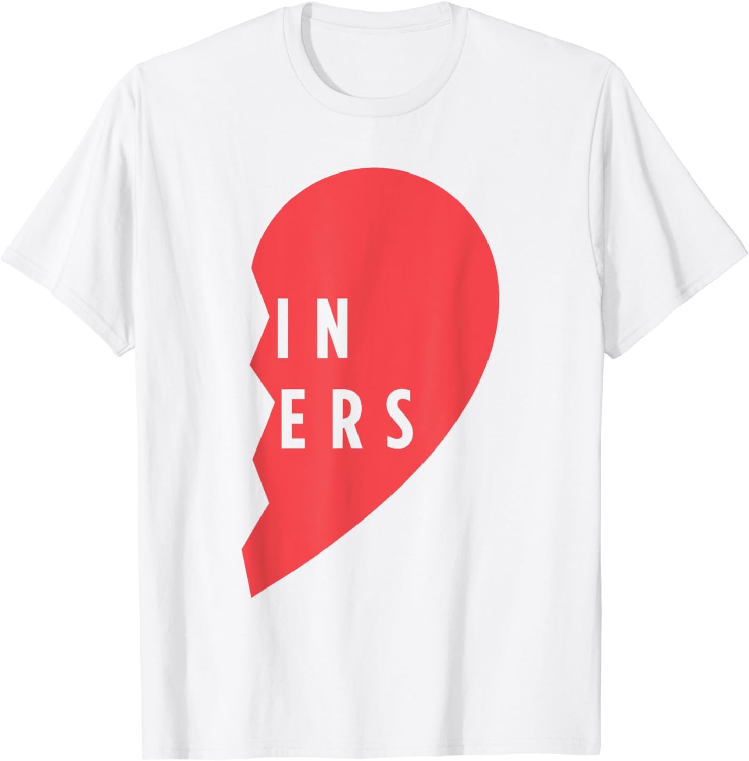 Twins Gift - Twin Sisters Heart Matching Shirt Set - #2 of 2