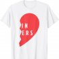 Twins Gift - Twin Sisters Heart Matching Shirt Set - #2 of 2