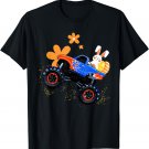 Bunny Easter Day Monster Truck Eggs Easter Gift Mens Womens T-Shirt