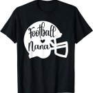Football Nana Grandma Nana Of A Football Player T-Shirt