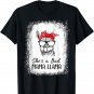 Funny She's A Bad Mama Llama Momma Funny Mother Day's T-Shirt