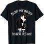 Tuxedo Cat Lovers Funny Tee Shirt for Dad Father's Day T-Shirt