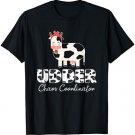 Udder Chaos Coordinator Funny Cow Farmer T-Shirt
