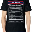 Lao Dad Nutrition Facts Father's Day T-Shirt