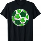 Soccer Shamrock St Patrick's Day Lucky T-Shirt
