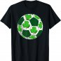 Soccer Shamrock St Patrick's Day Lucky T-Shirt