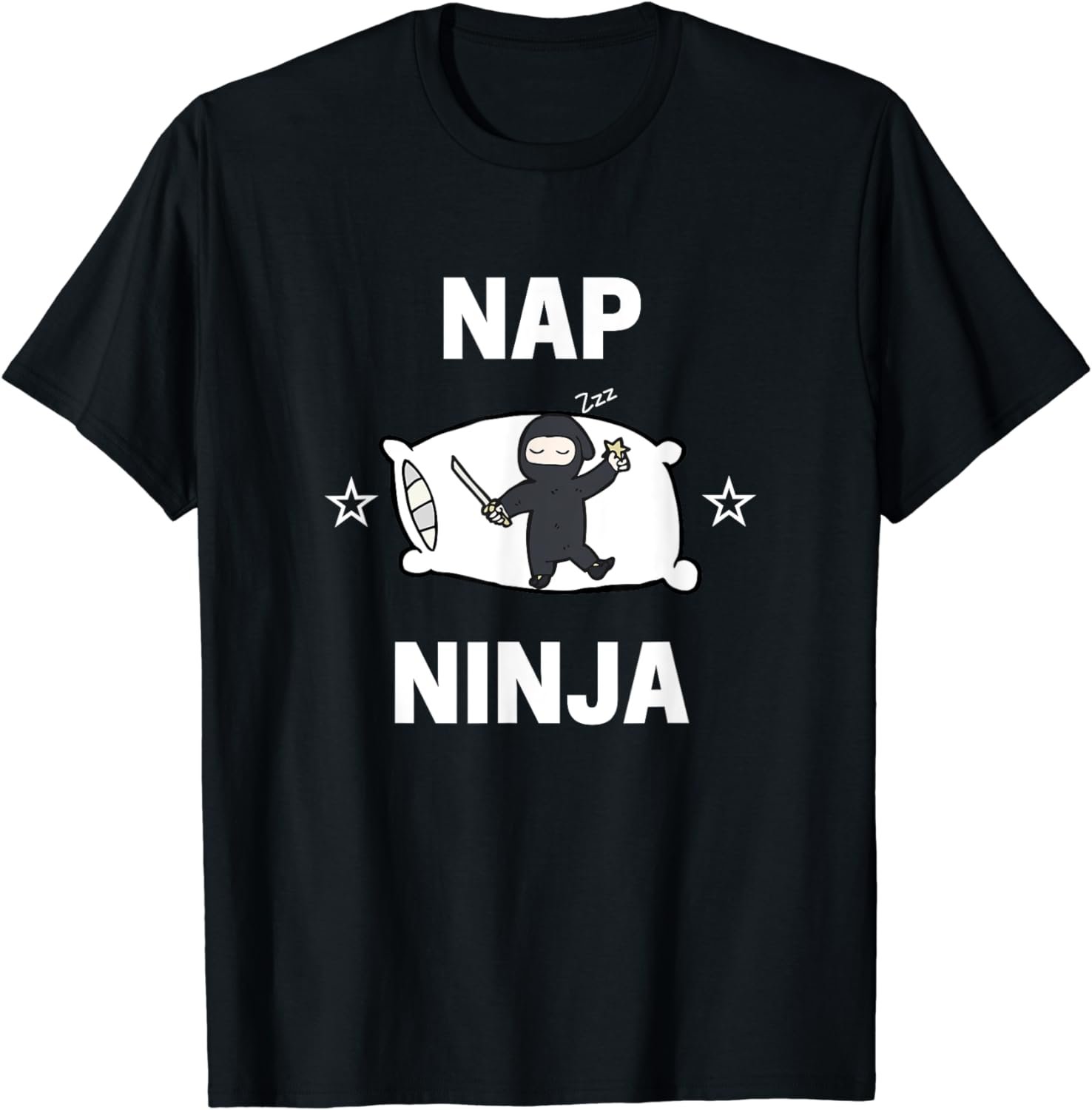 Nap Ninja Funny Sleeping Gift T-Shirt