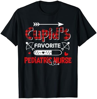 Cupid's Favorite Pediatric Nurse Valentine day T-Shirt