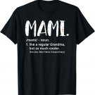 Mami Shirts for Women Mothers Day idea Cute Grandma Mami T-Shirt